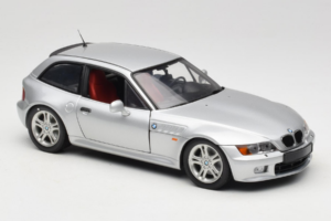 BMW Z3 E36/8 Coupe 2.8 Hõbedane UT Models 1:18 20421-R1 Metall - pilt 6/8