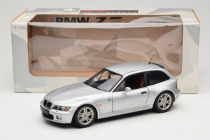 BMW Z3 Coupe 2.8 Hõbedane UT Models 1:18 20421 Metall - pilt 8/8