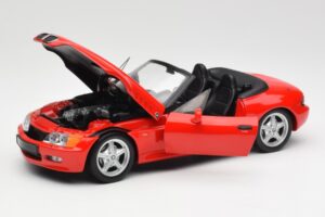 BMW Z3 E36/7 Kabriolett Punane UT Models 1:18 180024330 Metall - pilt 2/8