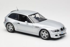 BMW Z3 M Coupe E36/8 Hõbedane UT 1:18 80430020856 Metall - pilt 6/8