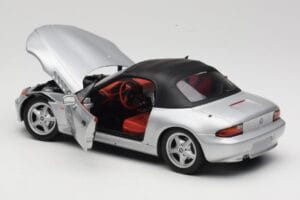 BMW Z3 Roadster 1.8 Hõbedane UT Models 1:18 20404 Metall - pilt 5/8