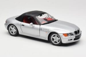 BMW Z3 Roadster 1.8 Hõbedane UT Models 1:18 20404 Metall - pilt 6/8