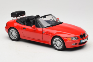 BMW Z3 Roadster 1.9 Punane Edasimüüja Väljaanne UT Models 1:18 80439423068 Metall - pilt 6/8