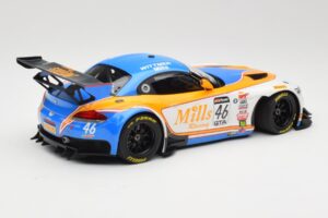 BMW Z4 E89 GT3 #46 Mills Racing M. Wittmer / A. Mills Pirelli World Challenge Sprint X-Series 2016 Minichamps 1:18 151162346  - pilt 2/6
