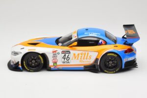 BMW Z4 E89 GT3 #46 Mills Racing M. Wittmer / A. Mills Pirelli World Challenge Sprint X-Series 2016 Minichamps 1:18 151162346  - pilt 3/6