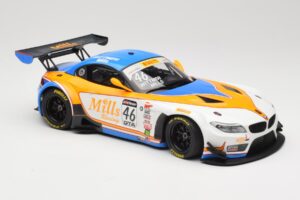 BMW Z4 E89 GT3 #46 Mills Racing M. Wittmer / A. Mills Pirelli World Challenge Sprint X-Series 2016 Minichamps 1:18 151162346  - pilt 4/6