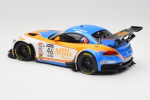 BMW Z4 E89 GT3 #46 Mills Racing M. Wittmer / A. Mills Pirelli World Challenge Sprint X-Series 2016 Minichamps 1:18 151162346  - pilt 5/6