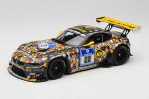 BMW Z4 GT3 #28 Team Walkenhorst J. Stuck / Sandritter ADAC 24 Hours Nurburgring 2014 Minichamps 1:18 151142328 Metall