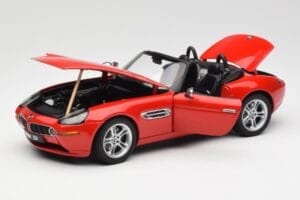BMW Z8 E52 Punane AUTOart 1:18 70513 Metall - pilt 2/8