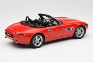 BMW Z8 E52 Punane AUTOart 1:18 70513 Metall - pilt 3/8