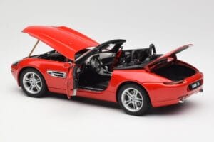 BMW Z8 E52 Punane AUTOart 1:18 70513 Metall - pilt 5/8