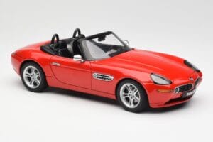BMW Z8 E52 Punane AUTOart 1:18 70513 Metall - pilt 6/8