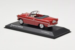 Borgward Isabella Kabriolett Punane Minichamps 1:43 400096060 Metall - pilt 3/4
