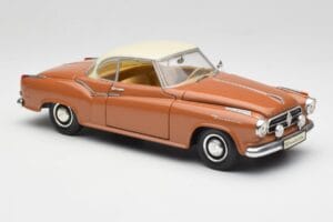 Borgward Isabella Coupe Pronks Valge Revell 1:18 08982 Metall - pilt 6/8