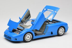 Bugatti EB110 Sinine Bburago 1:18 3035 Metall - pilt 2/8
