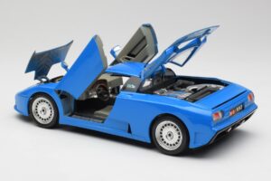Bugatti EB110 Sinine Bburago 1:18 3035 Metall - pilt 6/8
