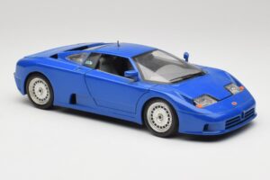Bugatti EB110 Tumesinine Bburago 1:18 3035-DB Metall - pilt 6/8
