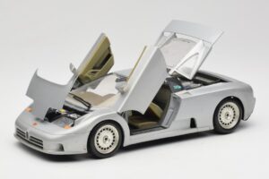 Bugatti EB110 Hõbedane Bburago 1:18 3035-S Metall - pilt 2/8