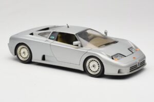 Bugatti EB110 Hõbedane Bburago 1:18 3035-S Metall - pilt 6/8