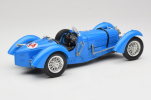 Bugatti Type 51 Grand Prix #14 Sinine Bburago 1:18 3012-M1 Metall - pilt 2/6