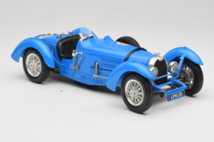 Bugatti Type 51 Grand Prix #14 Sinine Bburago 1:18 3012-M1 Metall - pilt 4/6