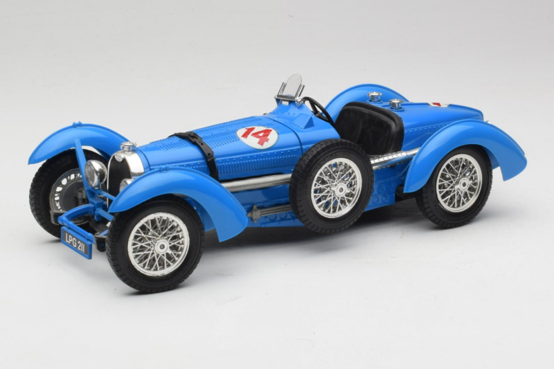 Bugatti Type 51 Grand Prix #14 Sinine Bburago 1:18 3012-M1 Metall