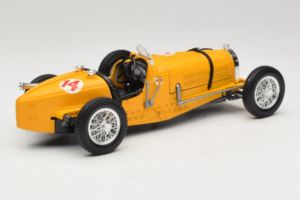 Bugatti Type 59 #14 Grand Prix Oranž Bburago 1:18 3012 Metall - pilt 2/6