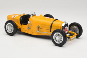 Bugatti Type 59 #14 Grand Prix Oranž Bburago 1:18 3012 Metall - pilt 4/6