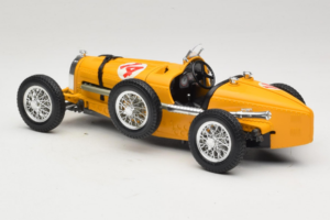 Bugatti Type 59 #14 Grand Prix Oranž Bburago 1:18 3012 Metall - pilt 5/6