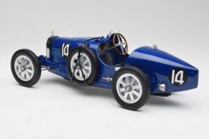 Bugatti Type 35 #14 Dark Blue Norev 1:12 125703 Metall - pilt 5/6