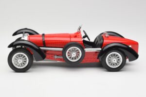 Bugatti Type 55 Punane Bburago 1:18 3009 Metall - pilt 3/6