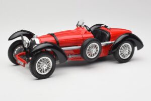 Bugatti Type 55 Punane Bburago 1:18 3009 Metall