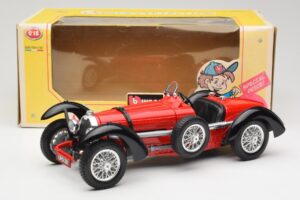 Bugatti Type 55 Punane Bburago 1:18 3009 Metall - pilt 6/6