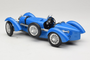 Bugatti Type 59 Sinine Bburago 1:18 3005-M1 Metall - pilt 4/5