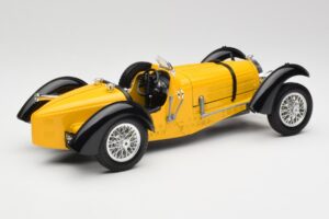Bugatti Type 59 Kollane Bburago 1:18 3005 Metall - pilt 3/8