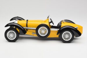 Bugatti Type 59 Kollane Bburago 1:18 3005 Metall - pilt 4/8