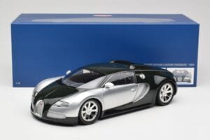 Bugatti Veyron Edition Centenaire Chrome Green Minichamps 1:18 100110852 Metall - pilt 8/8