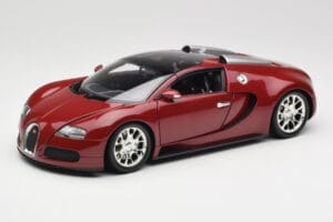Bugatti Veyron Grand Sport Punane Minichamps 1:18 100110832 Metall - pilt 3/9