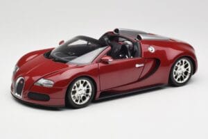 Bugatti Veyron Grand Sport Punane Minichamps 1:18 100110832 Metall