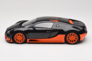 Bugatti Veyron Super Sport Top Gear Edition Minichamps 1:18 519101101 Metall - pilt 4/8