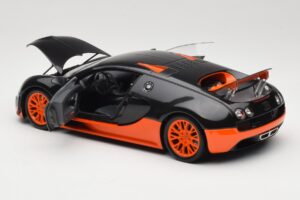 Bugatti Veyron Super Sport Top Gear Edition Minichamps 1:18 519101101 Metall - pilt 5/8