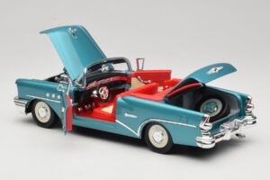Buick Century Kabriolett Sinine Mira 1:18 6134 Metall - pilt 5/8