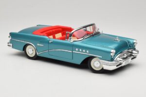 Buick Century Kabriolett Sinine Mira 1:18 6134 Metall - pilt 6/8