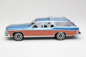 Buick Estate Wagon Light Blue Metallic BoS Models 1:18 BOS417 Vaik - pilt 3/6