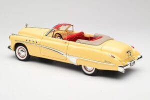 Buick Roadmaster Chrome Yellow Motormax 1:18 23124646-M17 Metall - pilt 7/8