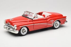 Buick Skylark Kabriolett Punane Motormax 1:18 73129 Metall