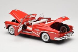 Buick Skylark Kabriolett Punane Motormax 1:18 73129 Metall - pilt 5/8