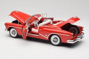 Buick Skylark Punane Motormax 1:18 411393-M1 Metall - pilt 5/8