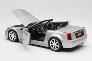Cadillac XLR Kabriolett Hõbedane Hot Wheels 1:18 53838 Metall - pilt 5/8