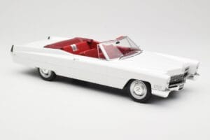 Cadillac DeVille Kabriolett Valge KK-Scale 1:18 KKDC180313 Metall - pilt 4/6